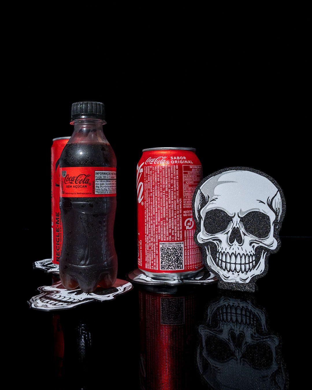 Bold Skull Coaster – Edgy Home Decor for Gothic Vibes - Image 2