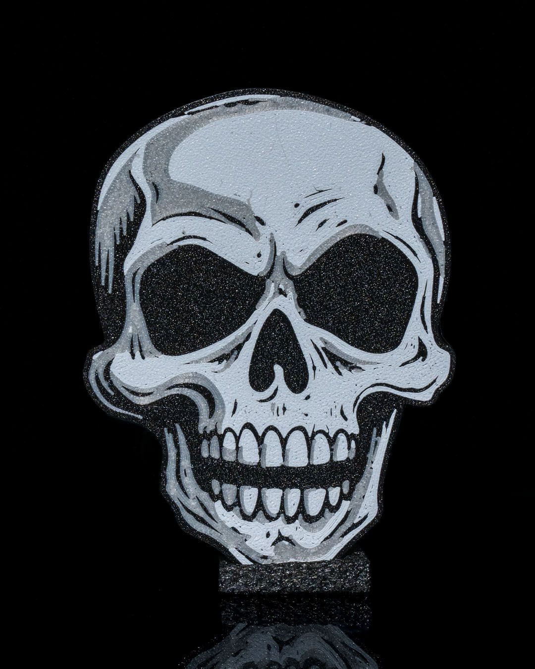Bold Skull Coaster – Edgy Home Decor for Gothic Vibes - Image 5