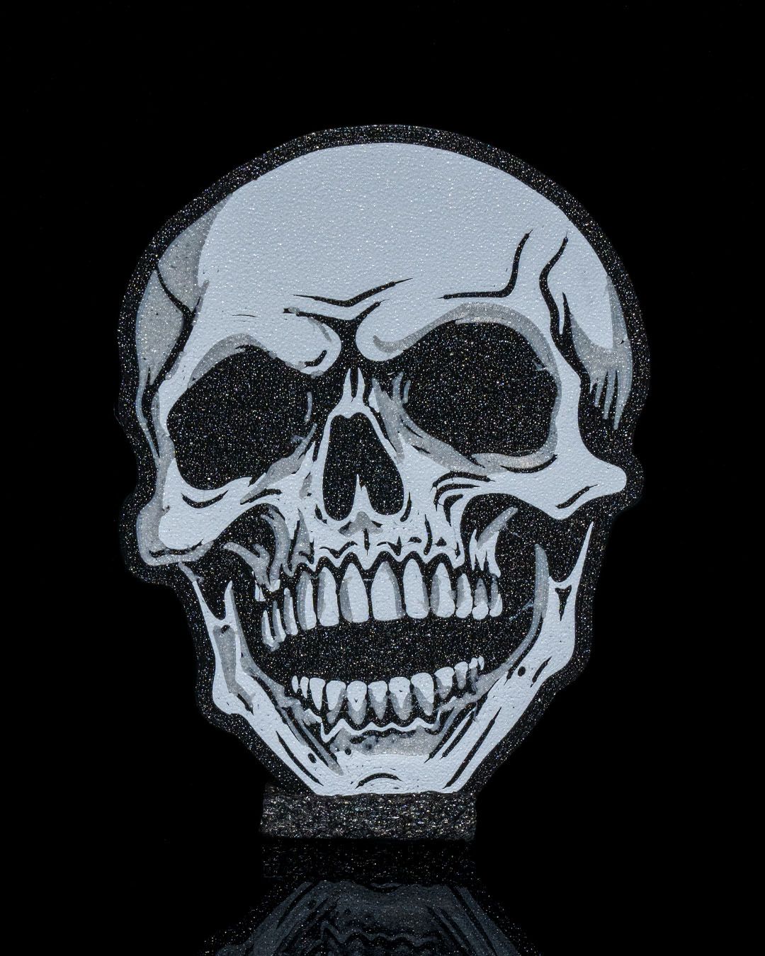 Bold Skull Coaster – Edgy Home Decor for Gothic Vibes - Image 6