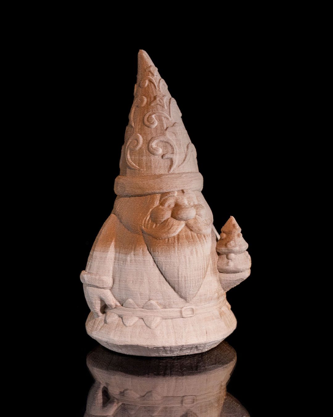 Carved Santa - Image 2