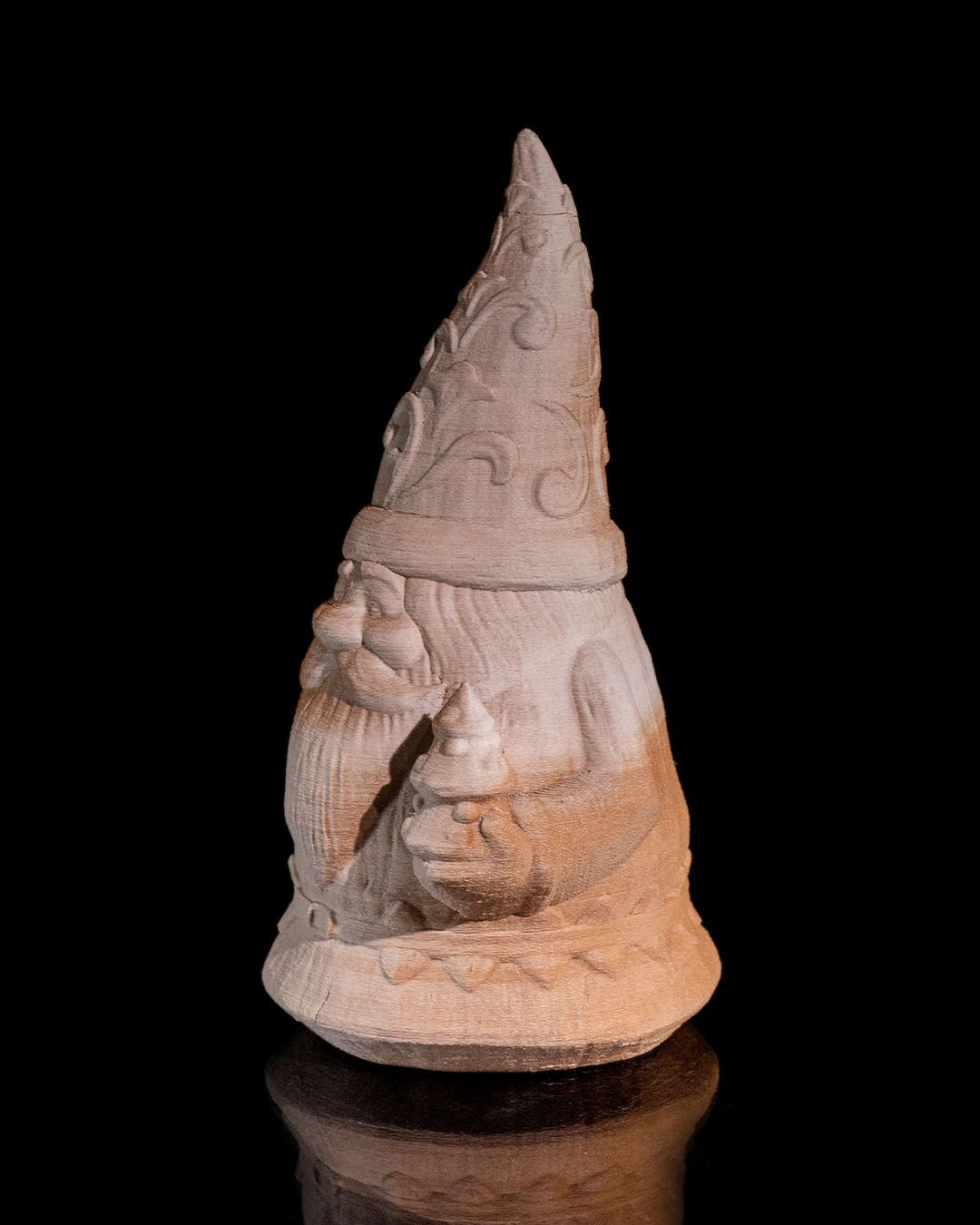 Carved Santa - Image 3