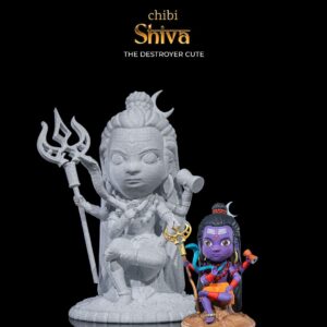 Shiva –Em Modelo Chibi O Destruidor Fofo