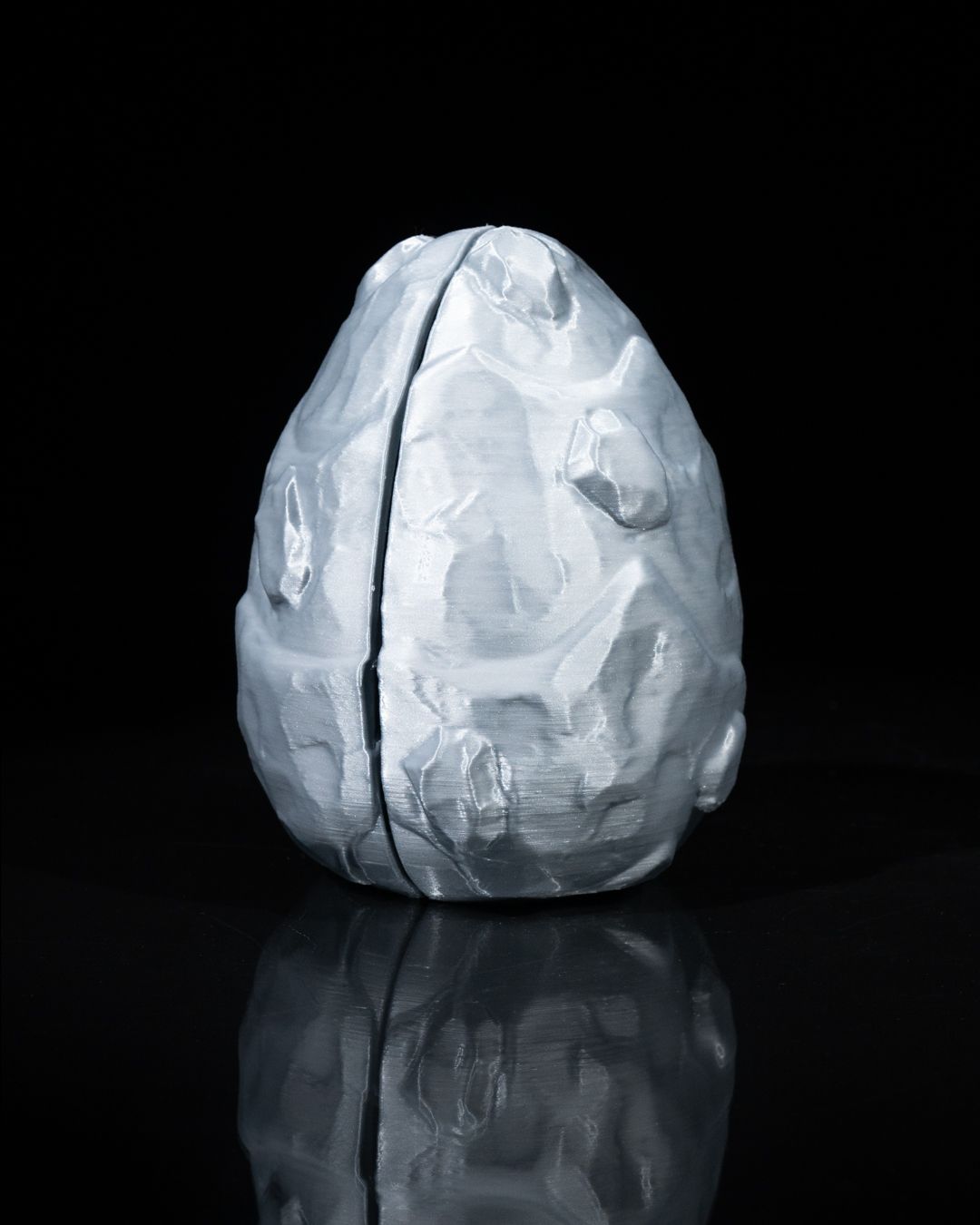 3D Printed Baby Stone Dragon & Egg – Earthbound Hatchling Collectible - Image 7