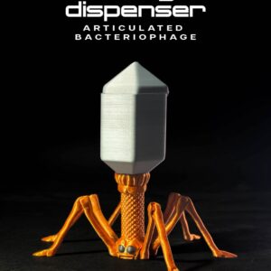 Candy Dispenser Articulated Bacteriophage