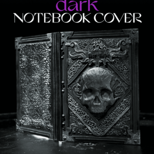 Custom Dark Notebook Cover