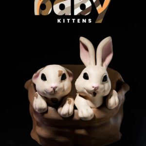 Easter Bunny Baskets - Baby Kitten