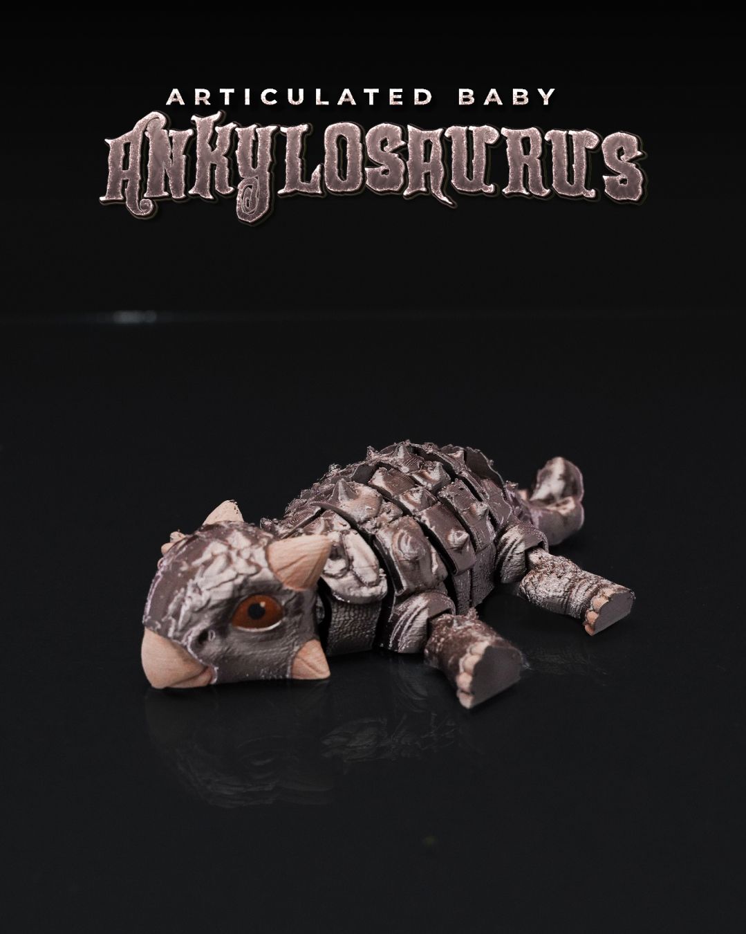 Articulated Baby Ankylosaurus