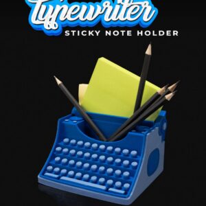Typewriter Sticky Note Holder
