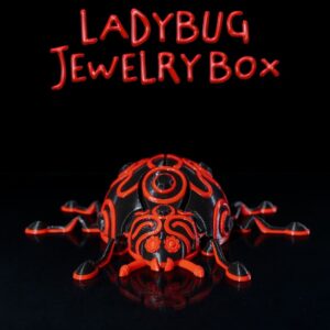 Ladybug Jewelry Box (joaninha)