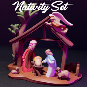 Minimalist Nativity Set