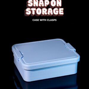 Snap On Storage Case With Clasps