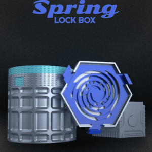 Spring Lock Box