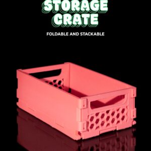 Caixa Organizadora Foldable and Stackable Storage Crate