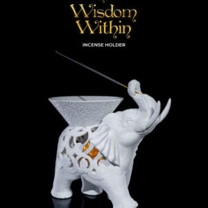 Suporte de incenso Elefante - The Wisdom Within Incense Holder