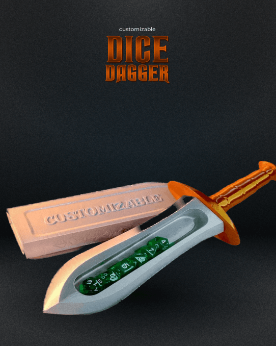 Dice Dagger Customizable