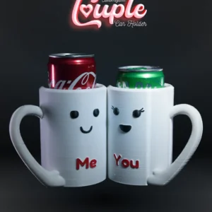 Cálice Taça Copo Customizable Couple Can Holders