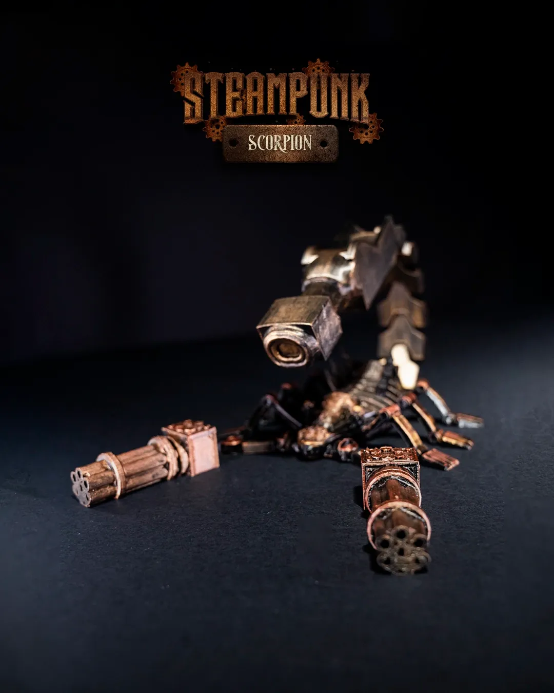 Escorpião Articulado Steampunk