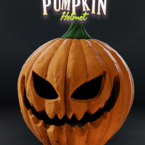 Pumpkin Helmet
