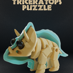 Triceratops Skeleton Puzzle