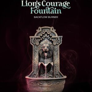 Lion's Courage Fountain Backflow Burner