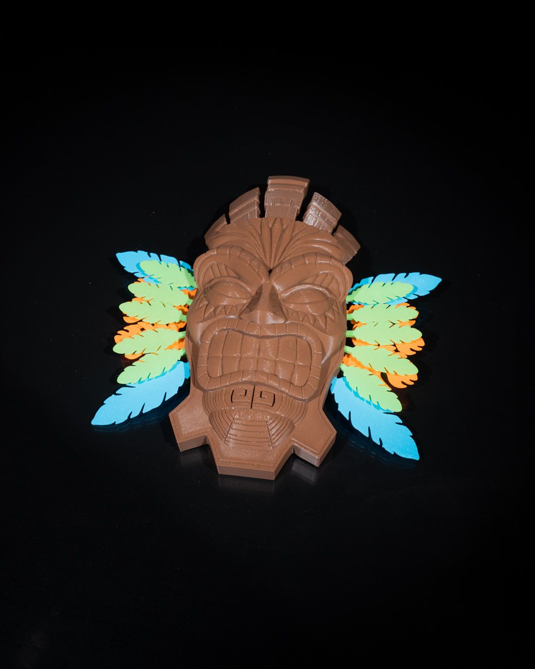 Tiki Mask Wall Mount - Image 7