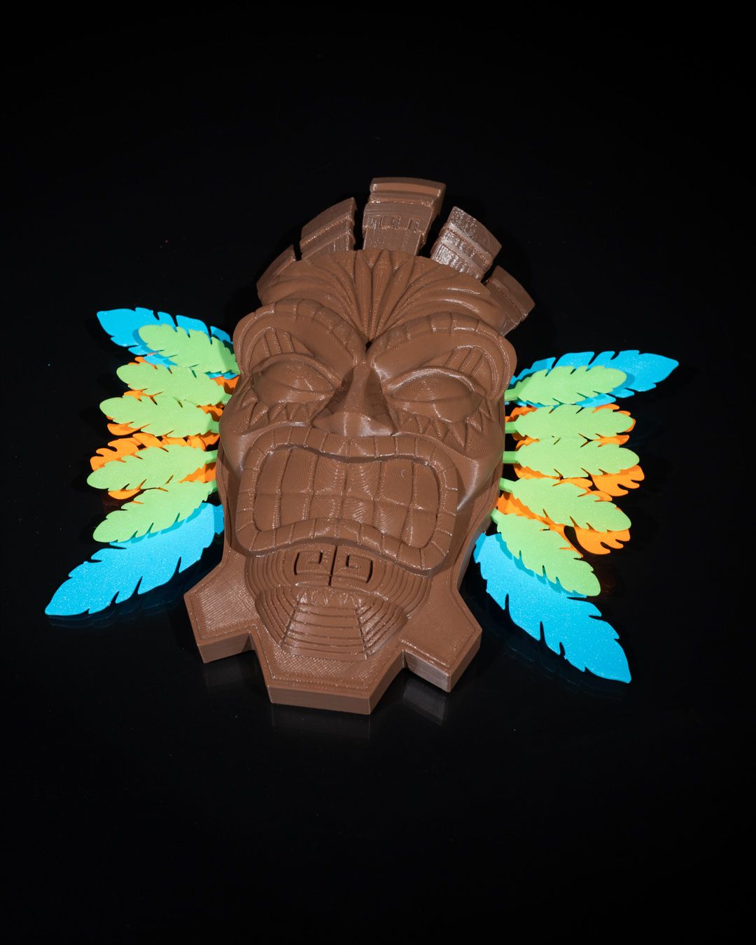 Tiki Mask Wall Mount - Image 8