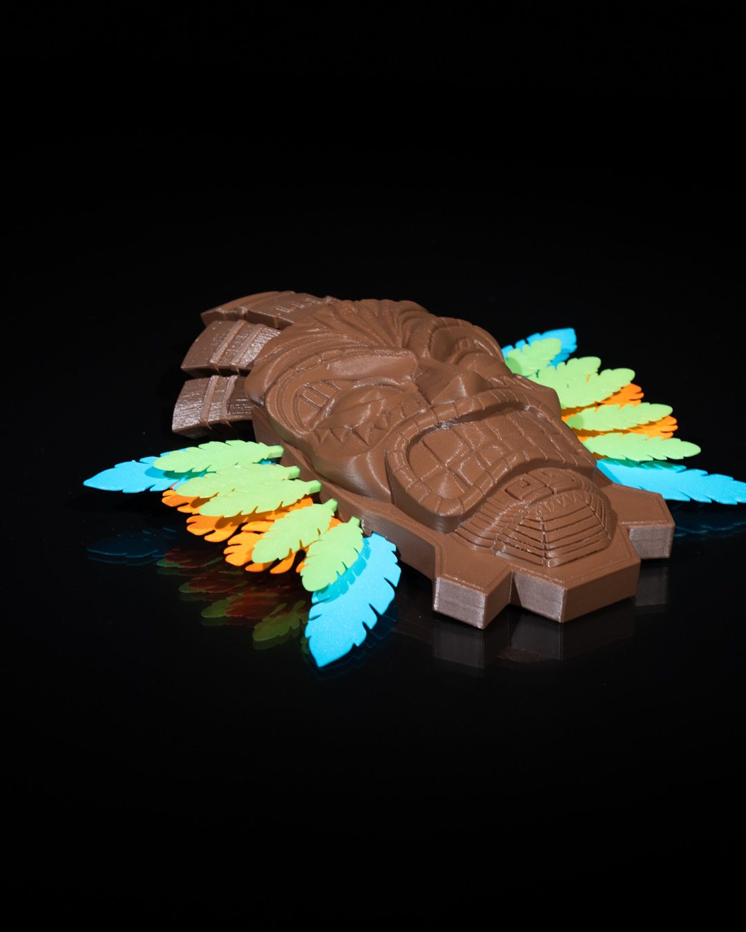 Tiki Mask Wall Mount - Image 10