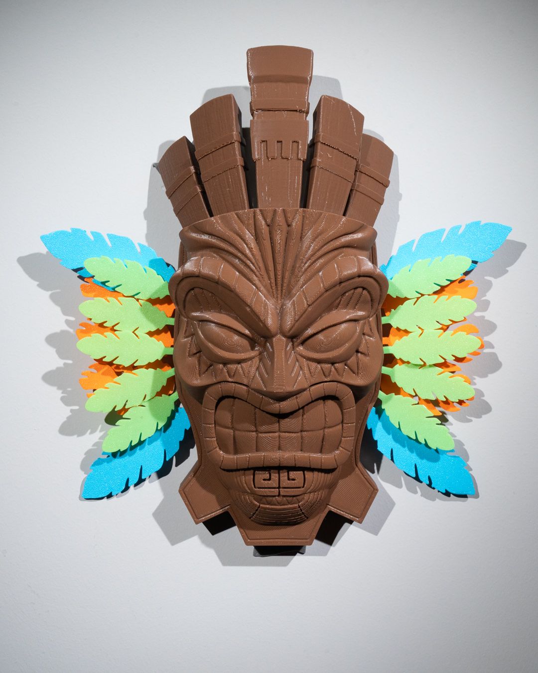 Tiki Mask Wall Mount - Image 11
