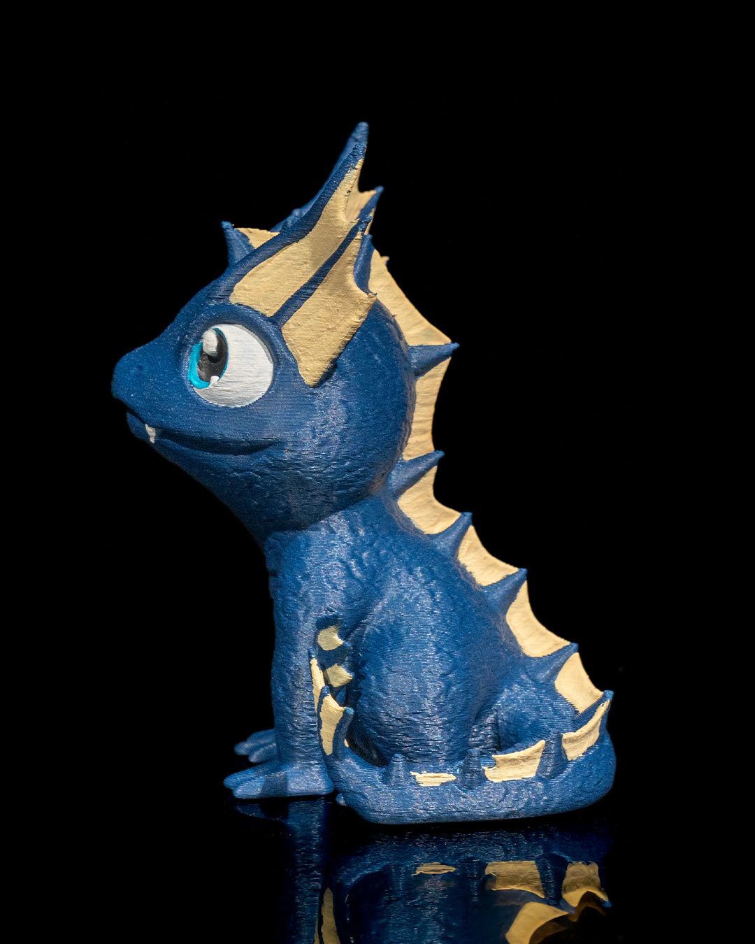 3D Printed Baby Water Dragon & Egg – Enchanted Ocean Hatchling Collectible - Image 11
