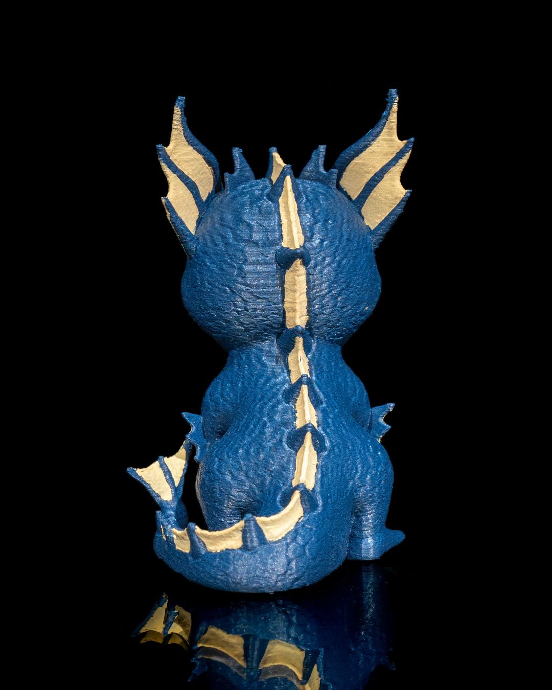 3D Printed Baby Water Dragon & Egg – Enchanted Ocean Hatchling Collectible - Image 12