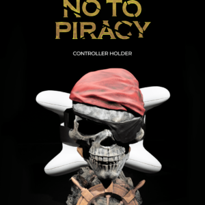 No to Piracy Controller Holder 