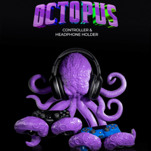 Octopus Controller & Headphone Holder 