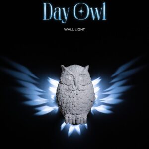 Day Owl Wall Light