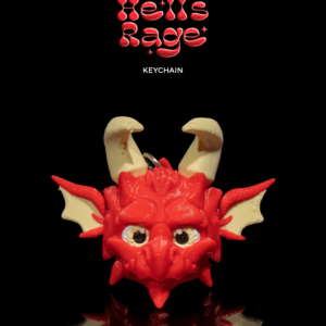 Keychain - Hellās Rage