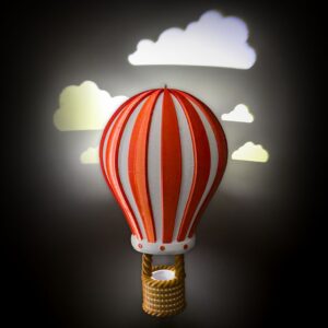 Hot Air Balloon Wall Lamp