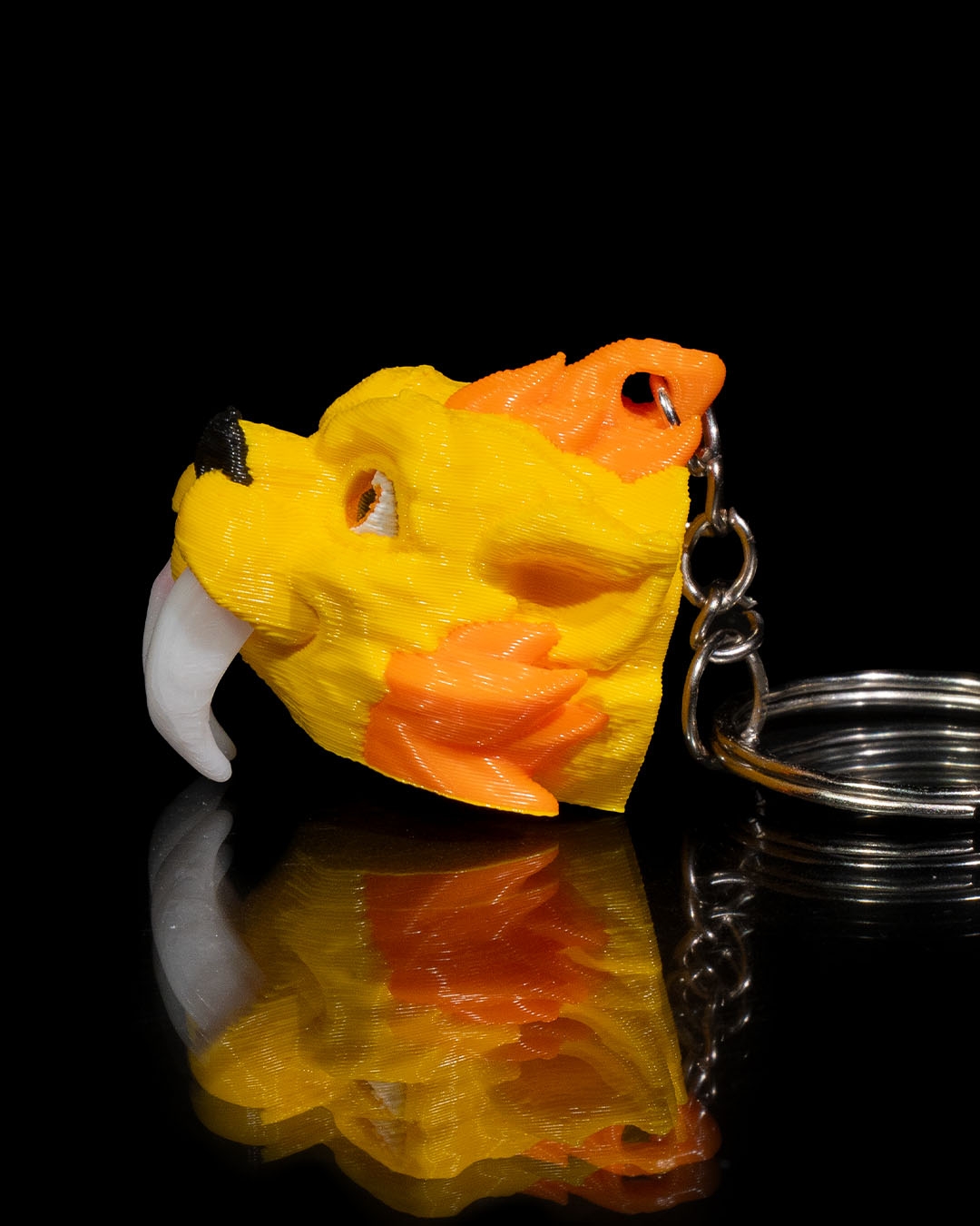 Saber Toothed Tiger Keychain - Image 3