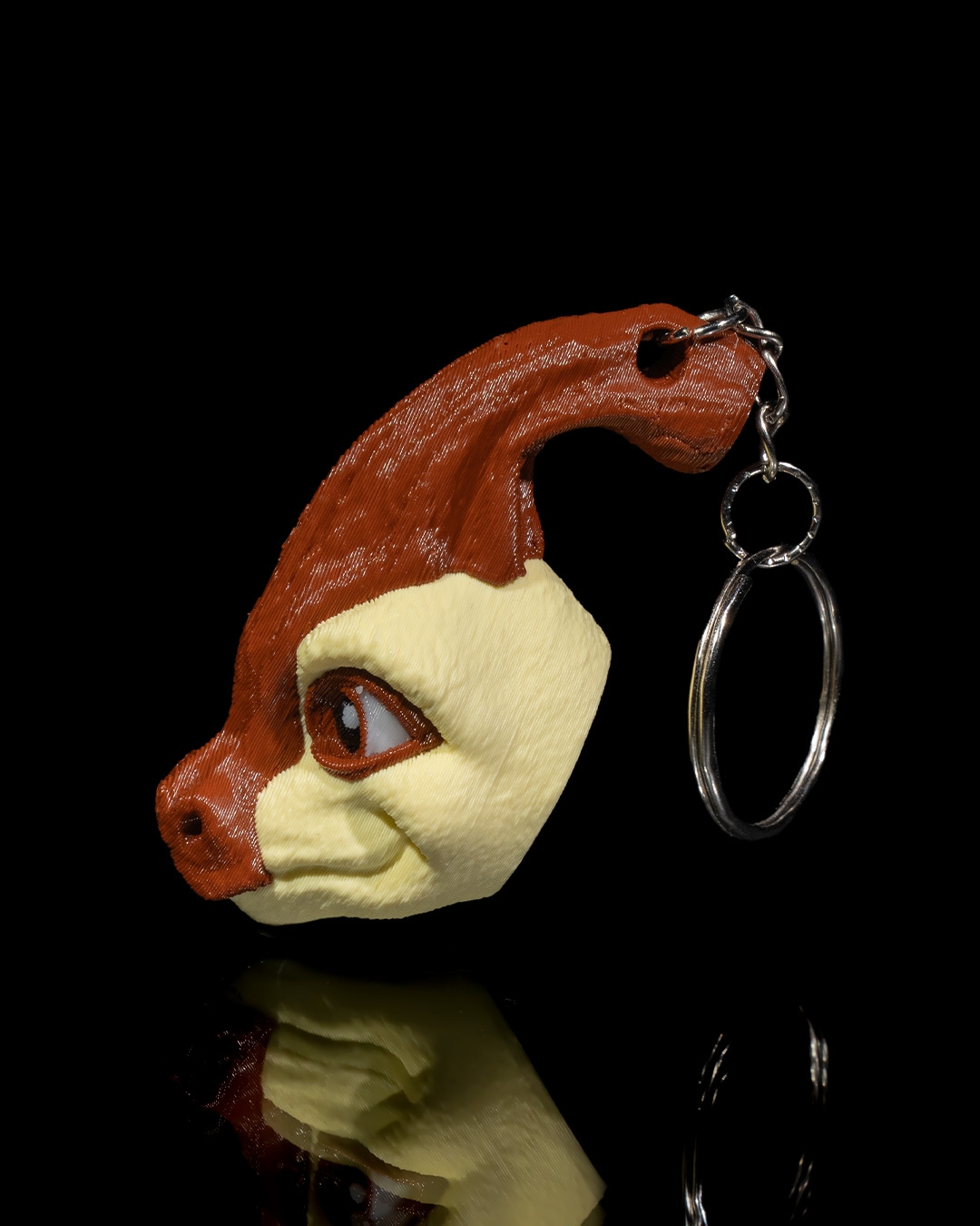Articulated Parasaurolophus Keychain - Image 4