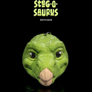 Articulated Steg-o-saurus Keychain