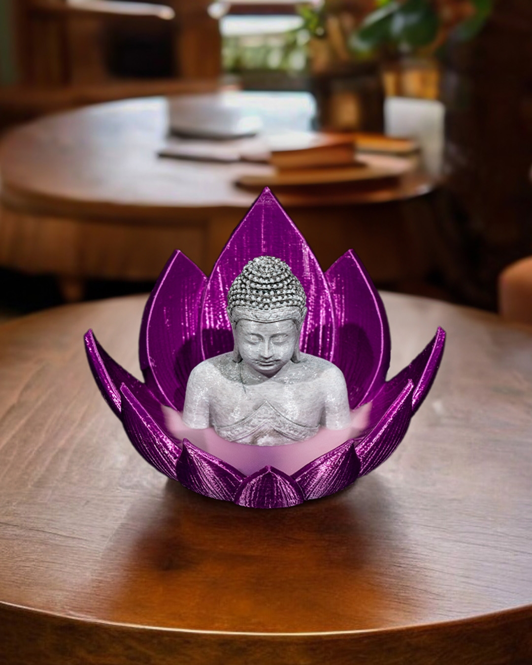 Suporte para incenso Buddha - Nirvana Backflow Burner - Image 3