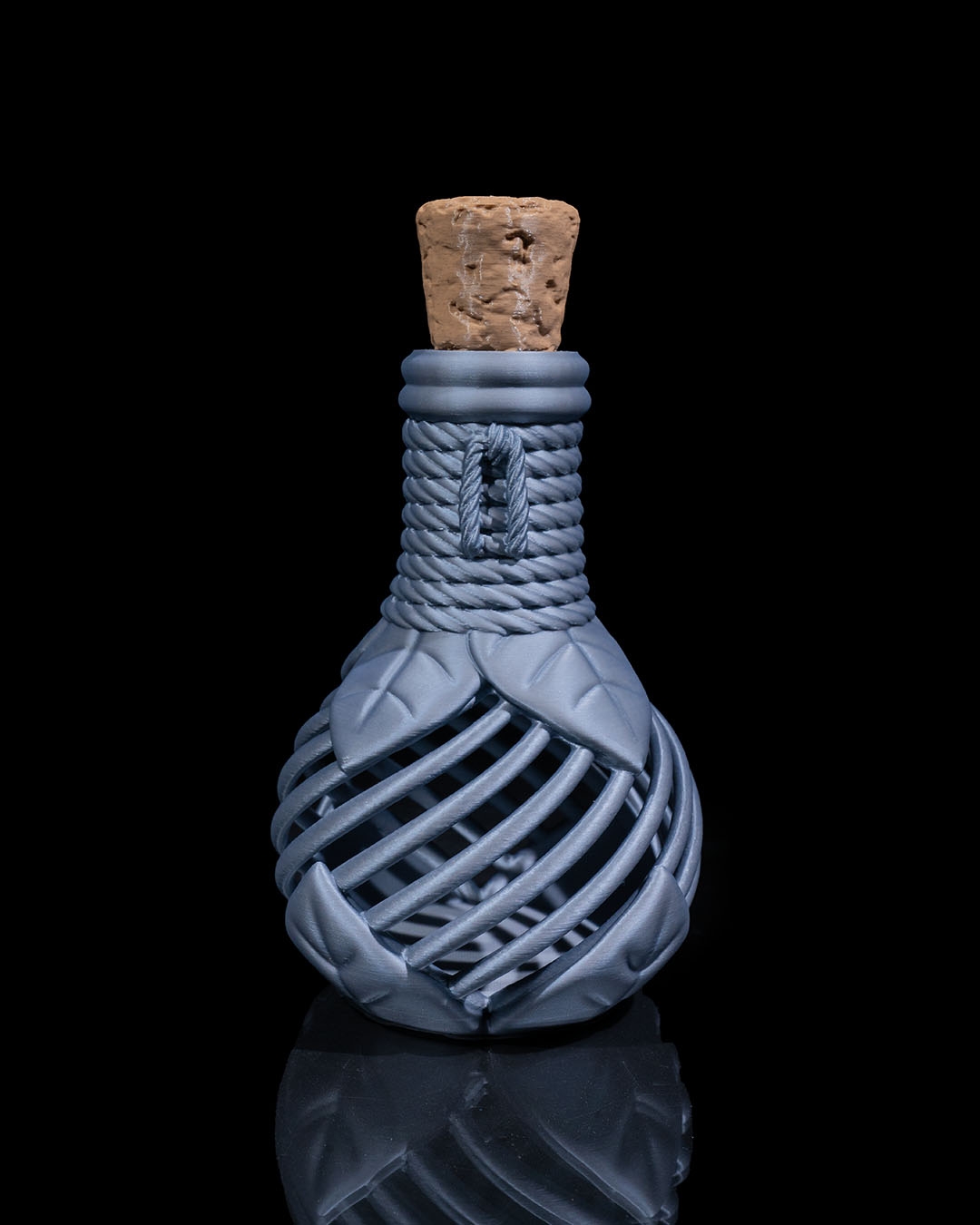 Handcrafted 3D Printed Potion Flask Container | Fantasy Home Decor | Unique Gift - Image 11