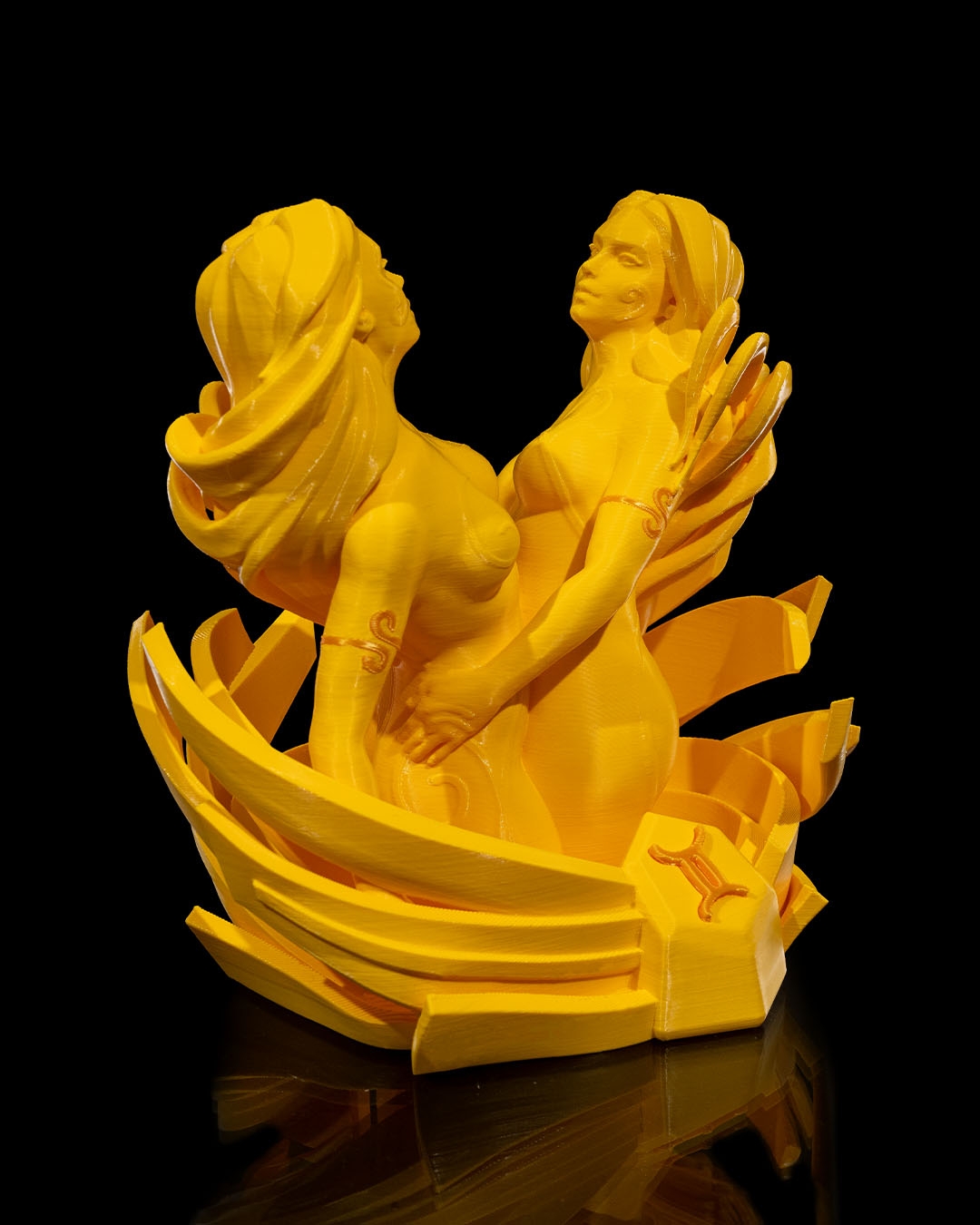 3D Printed Gemini Statue - Image 4