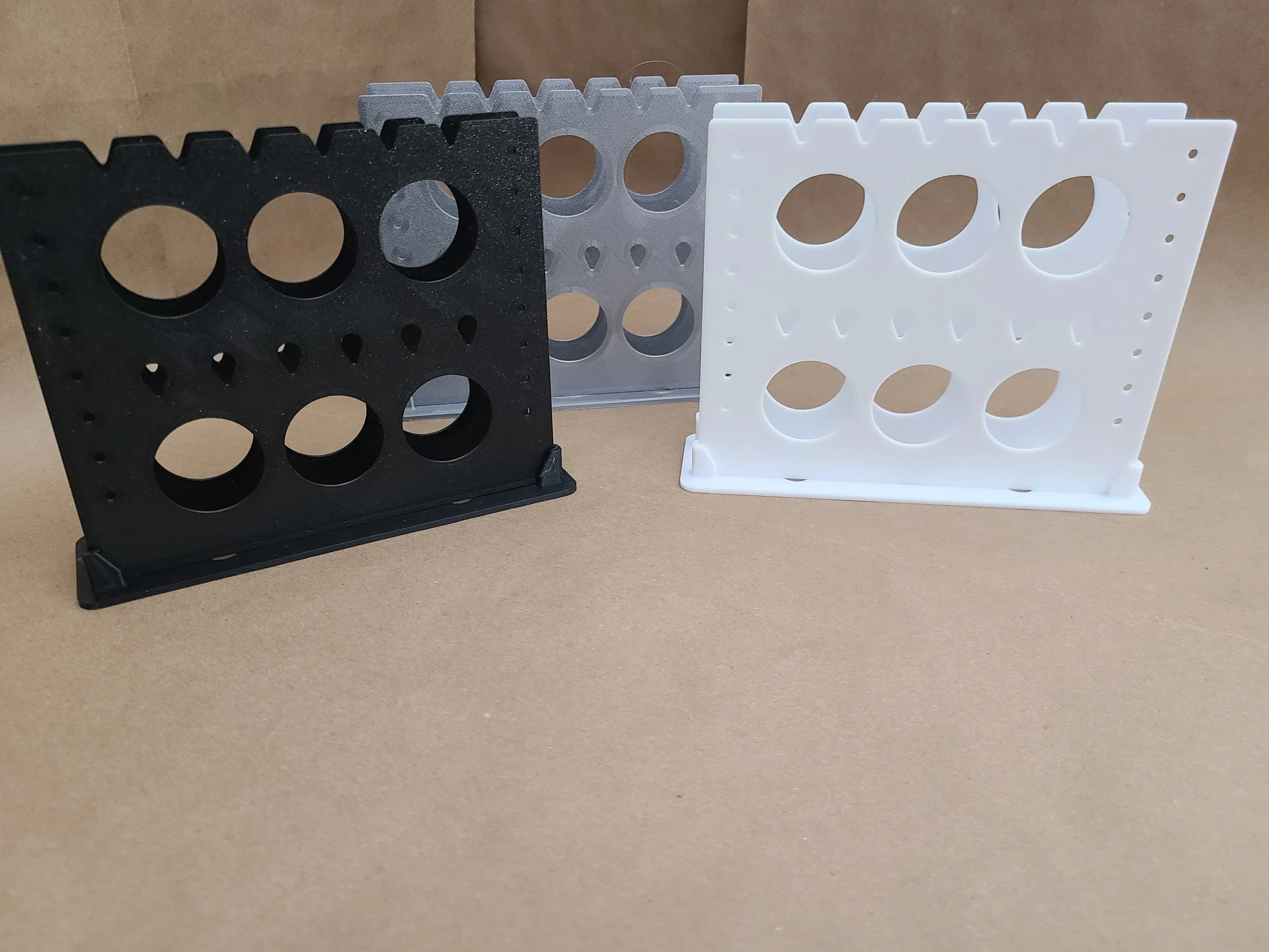 Earring Stand - Capacity: 12-pair of French Loop style w/ 16-pair of stud style earrings - Image 2