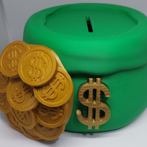 Cofrinho Saco de dinheiro