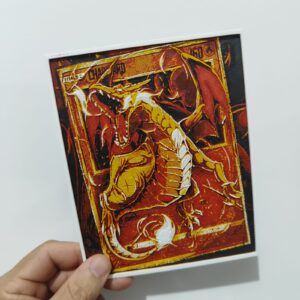 Placa decorativa HueForge Charizard