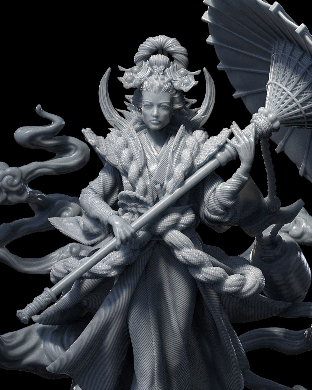 Heroes of The Bestiarium of the Mad Scholar | Yana Muto, Wyetta Lavesh, Graken Zurk | 3D-Printed RPG Miniatures - Image 4