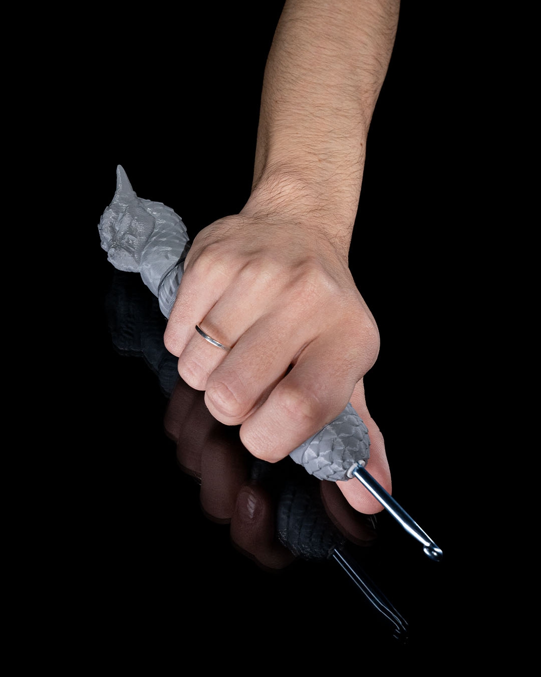 Yarn Keeper Yarn Bowl and Hook Case - Image 6