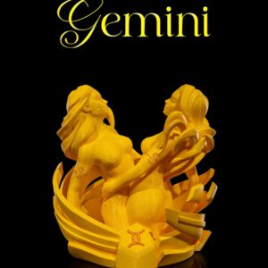 3D Printed Gemini Statue
