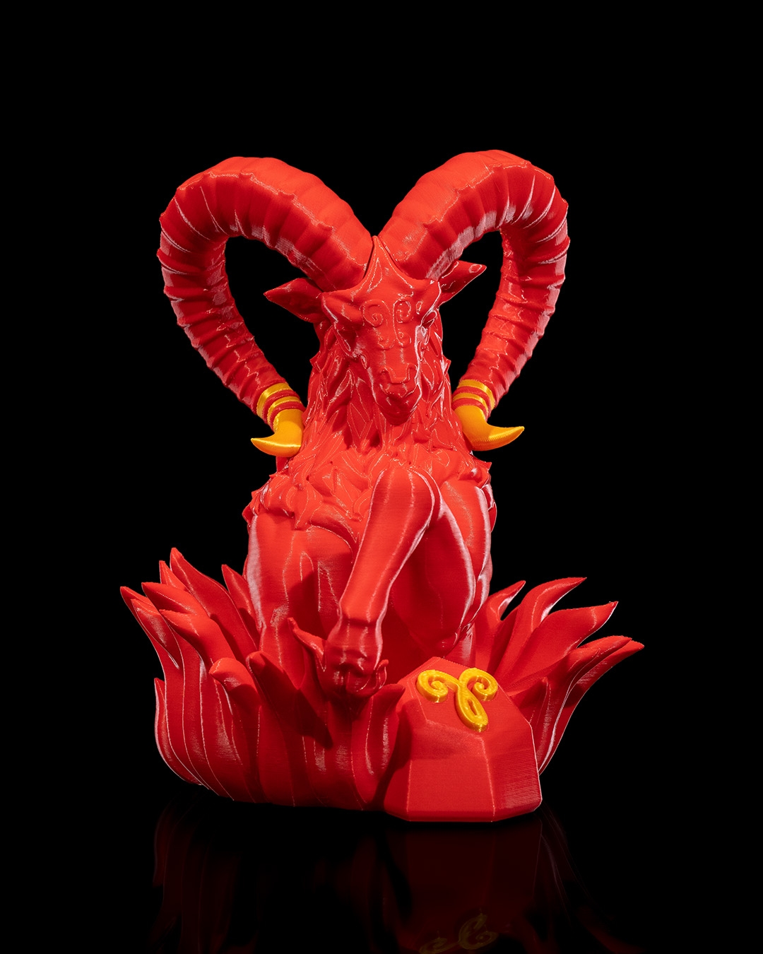 3D Printed Aries Statue - Image 4
