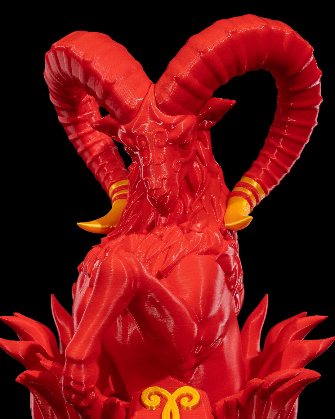 3D Printed Aries Statue - Image 10