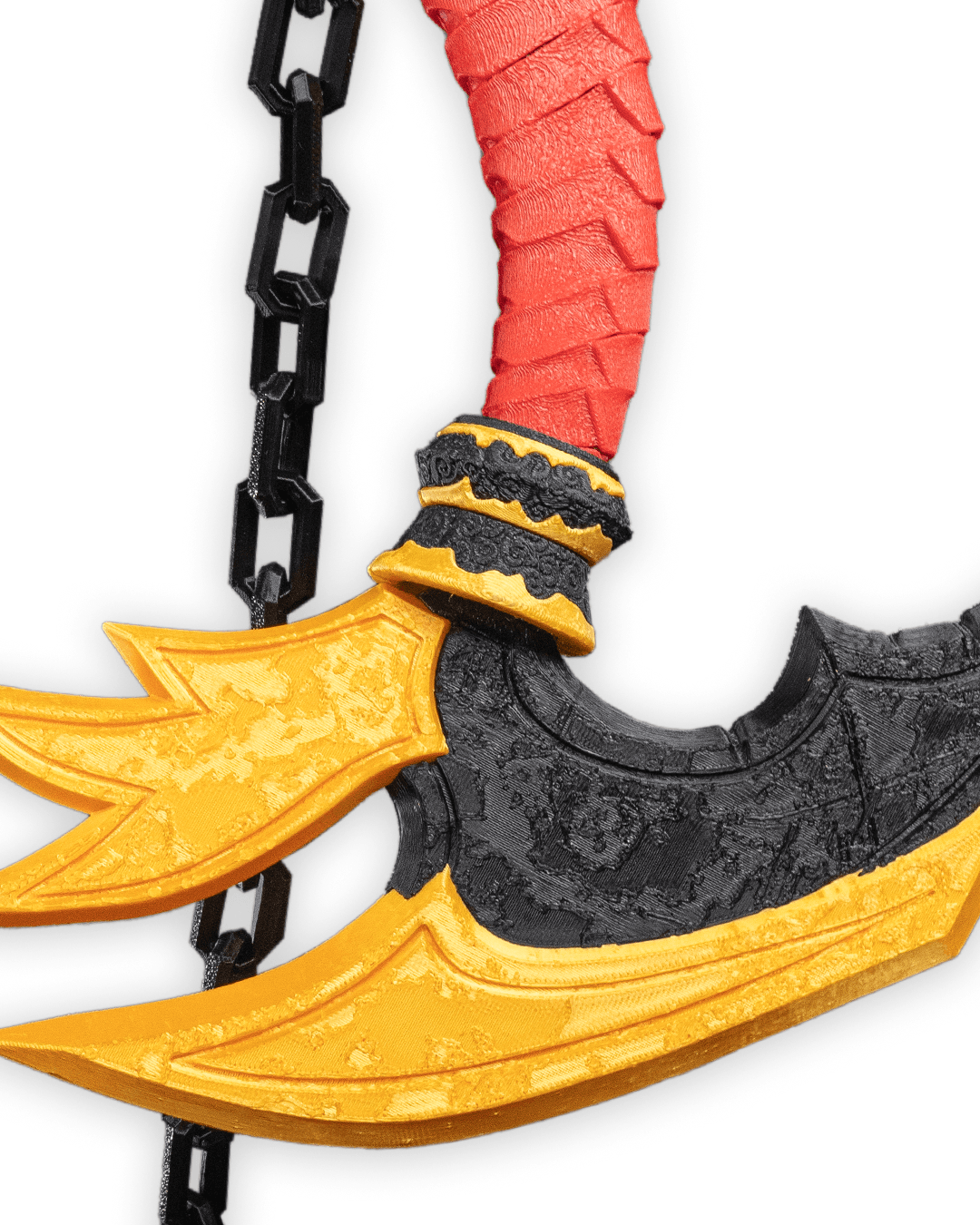 Kusarigama (Unpainted) – 3D Printed Ninja Weapon Prop & Display - Image 12